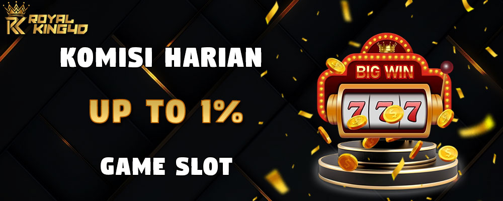 Komisi Harian Slot Game 1%