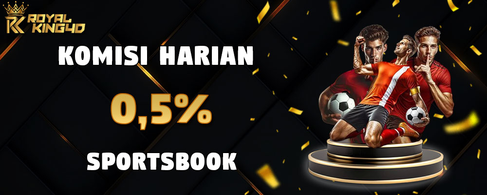  Bonus Komisi Harian Sportsbook 0,5%