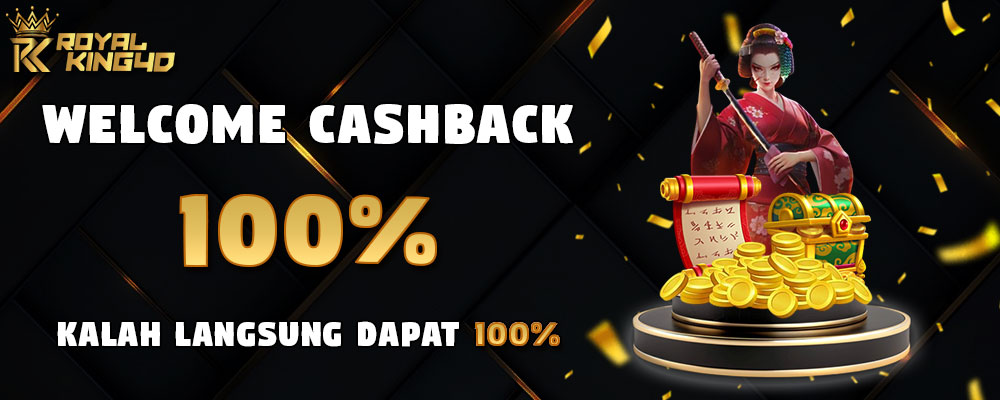 Welcome Cashback 100% TOx 10 - Kalah langsung dapa